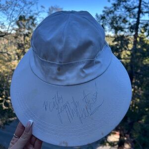 Autographed Fleetwood Mac White Bucket Hat